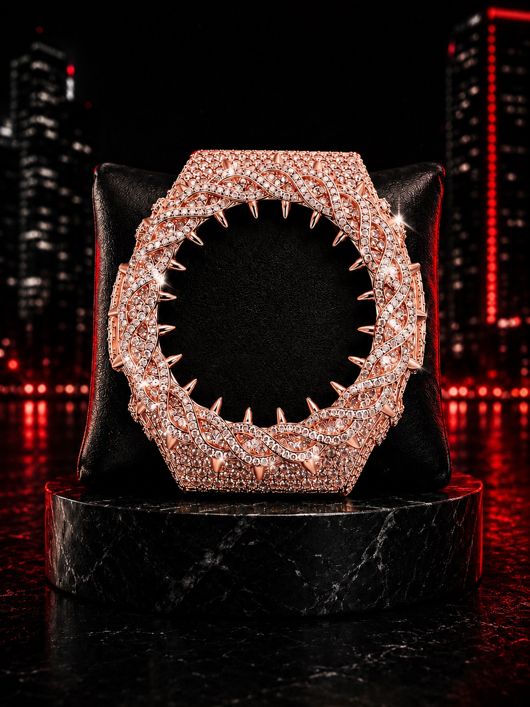 Moissanite G-Shock Bezel GA2100