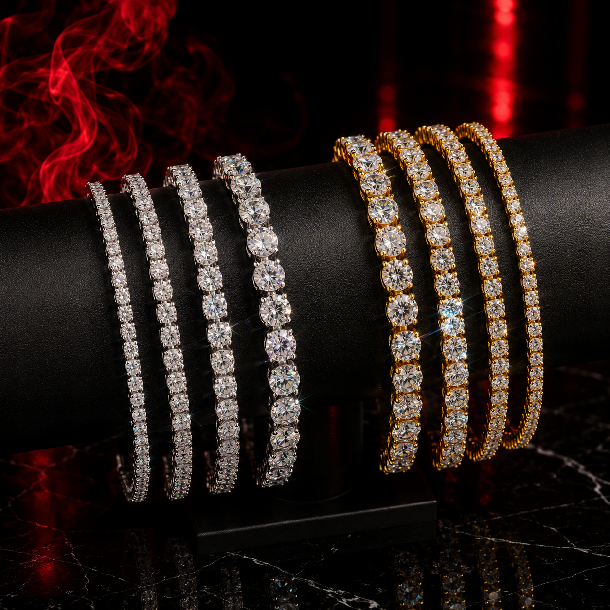 Moissanite Tennis Chain